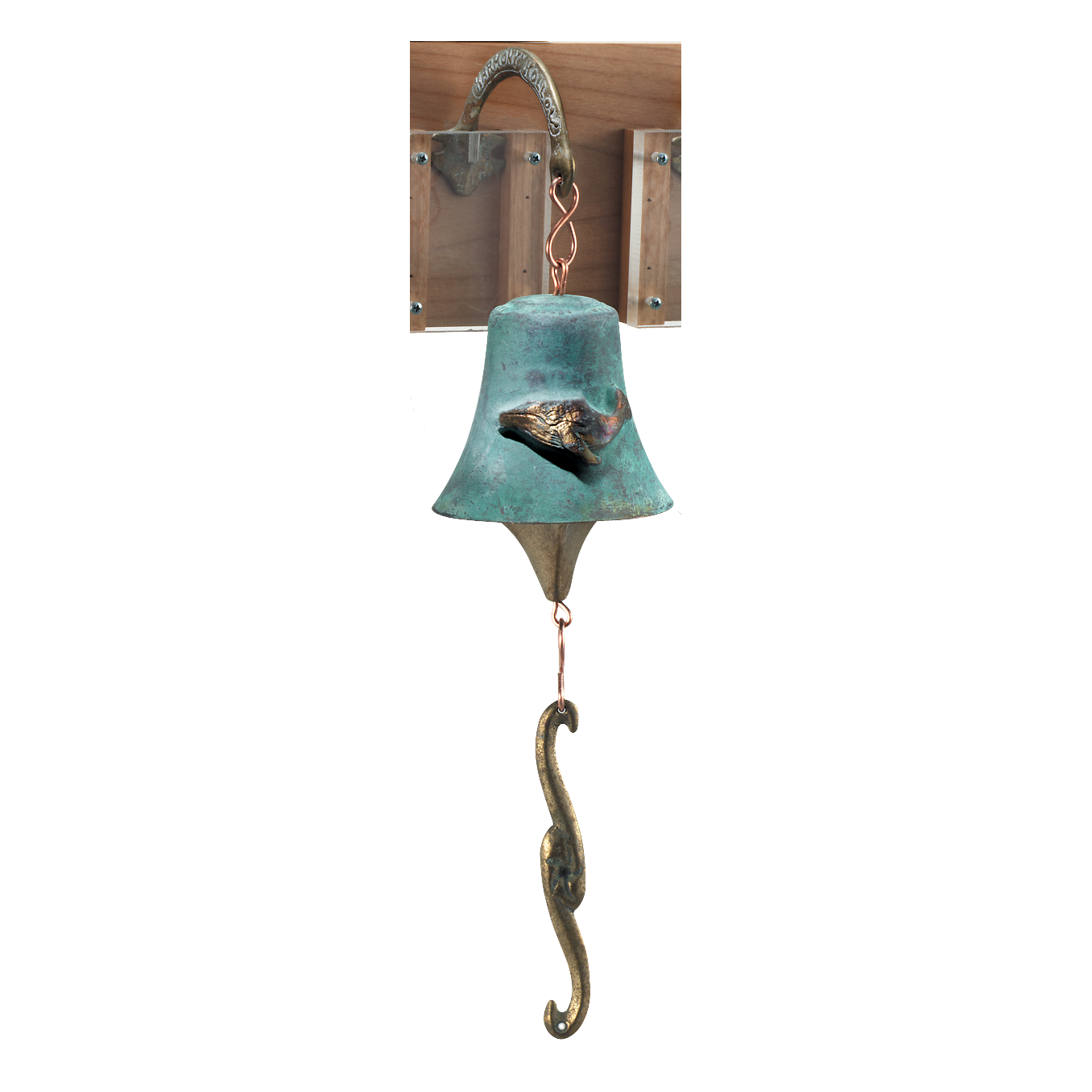 Bronze Whale Doorbell