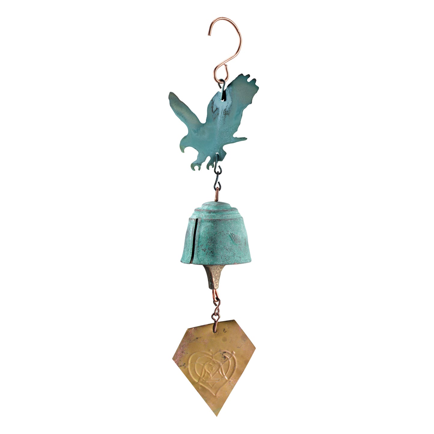 Freedom Bronze Wind Bell