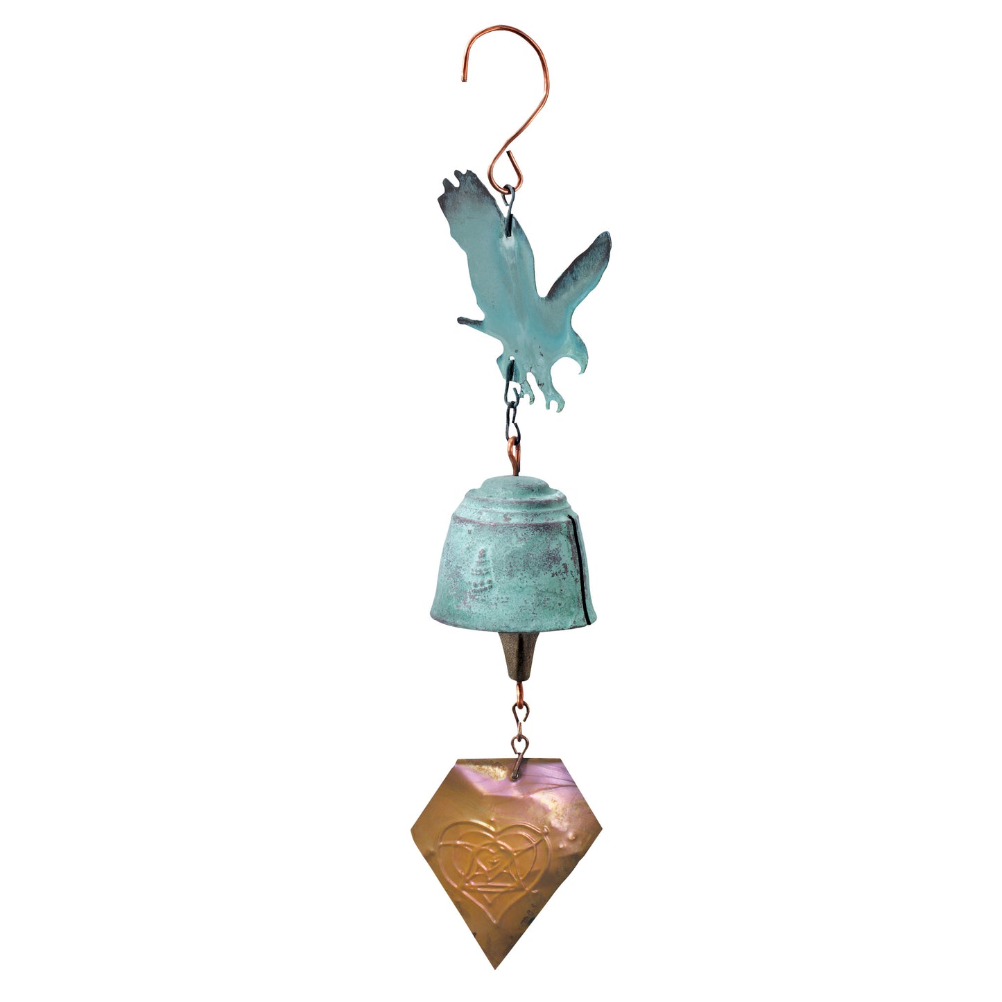 Freedom Bronze Wind Bell