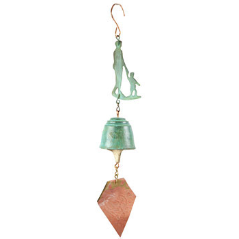 Fatherhood Bronze Wind Bell