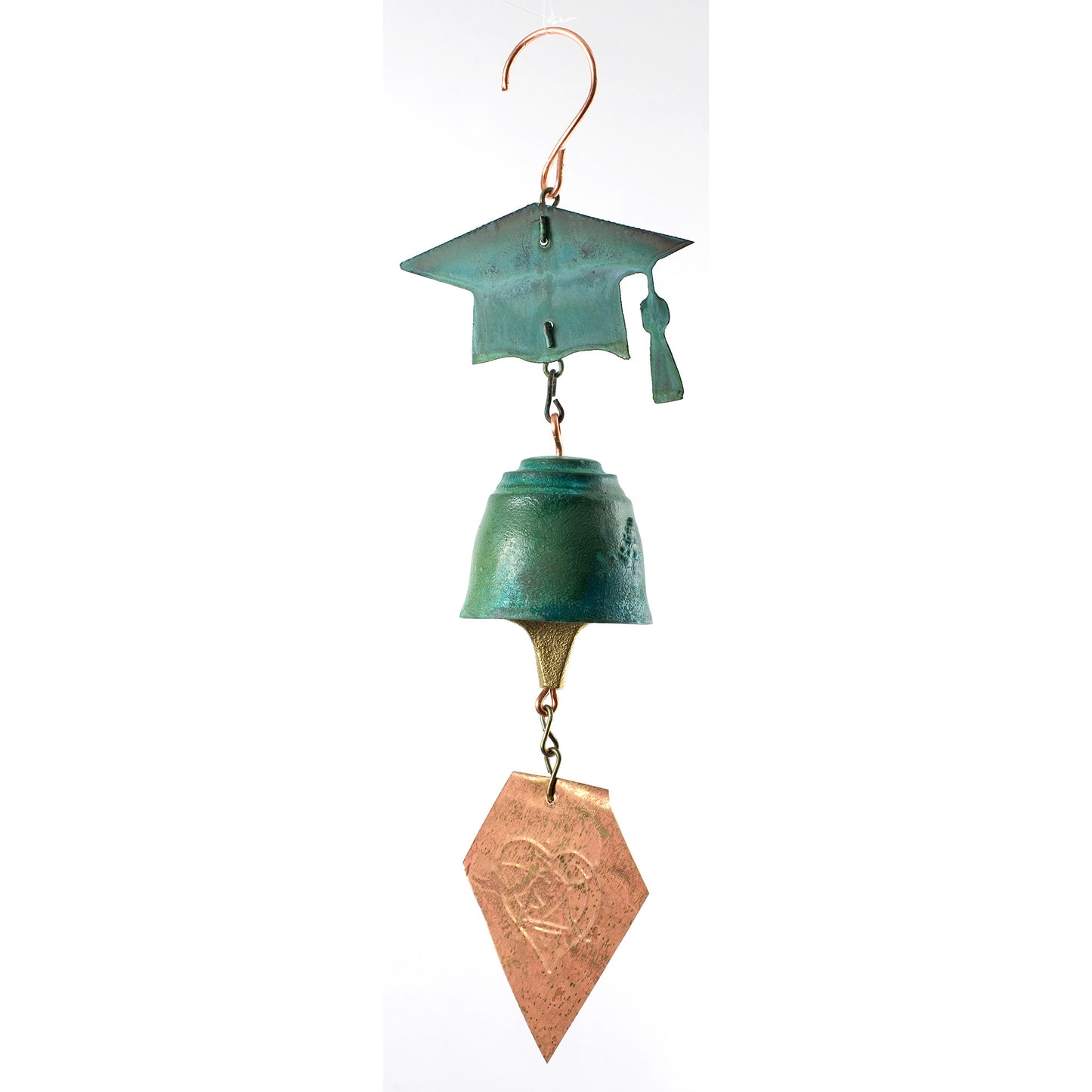 Graduation Bronze Wind Bell