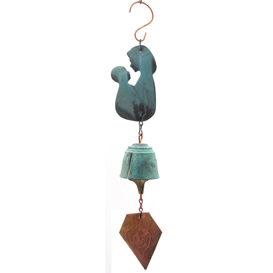 Motherhood Bronze Wind Bell