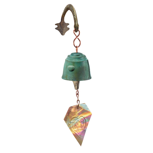 Wall Mounted Bronze Wind Bell (F)